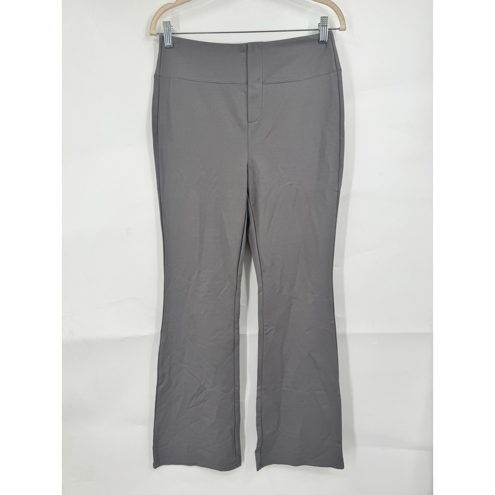 Halara NEW Flex High Waisted Slight Flare Work Pant Women M Grey Business Office